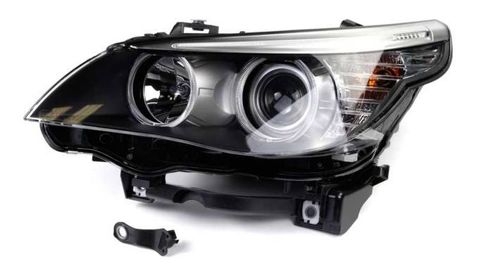 BMW Headlight Assembly - Driver Side (Halogen) 63127177731 - Hella 009449051